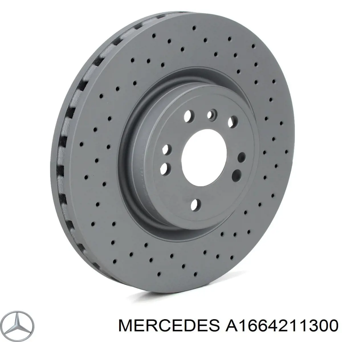 A1664211300 Mercedes диск гальмівний передній