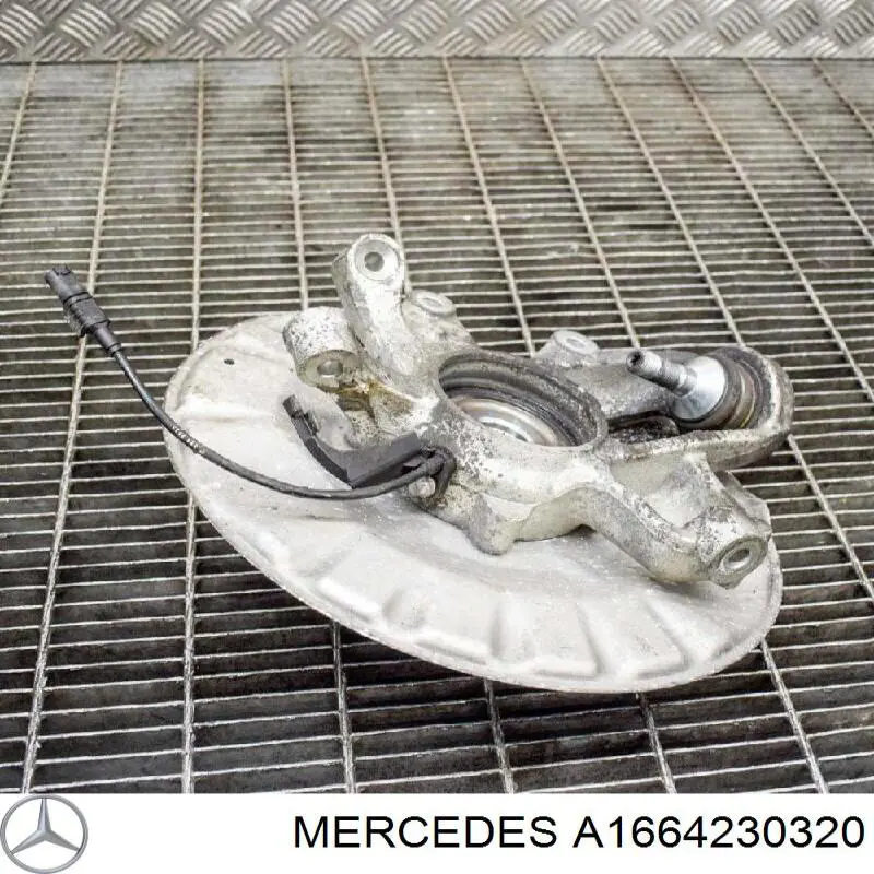 Захист гальмівного диска заднього, лівого Mercedes A1664230320 ціна, від 91.35 USD