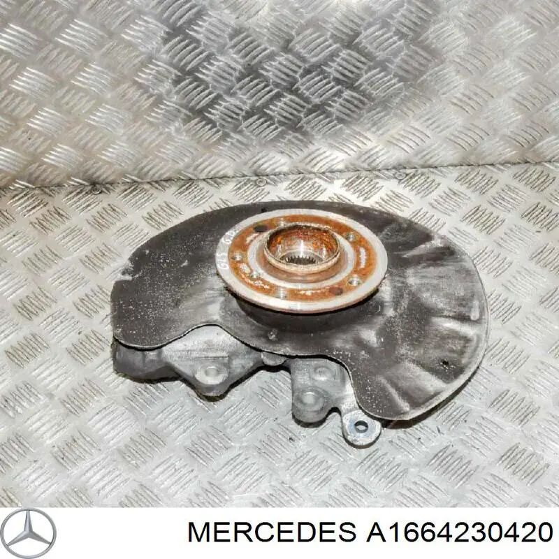 Захист гальмівного диска заднього, правого Mercedes A1664230420 ціна, від 86.76 USD