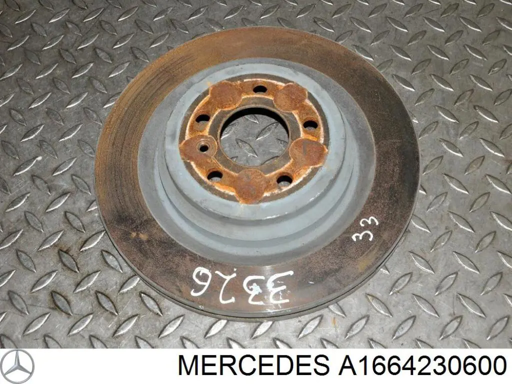 Гальмівні диски A1664230600 Mercedes