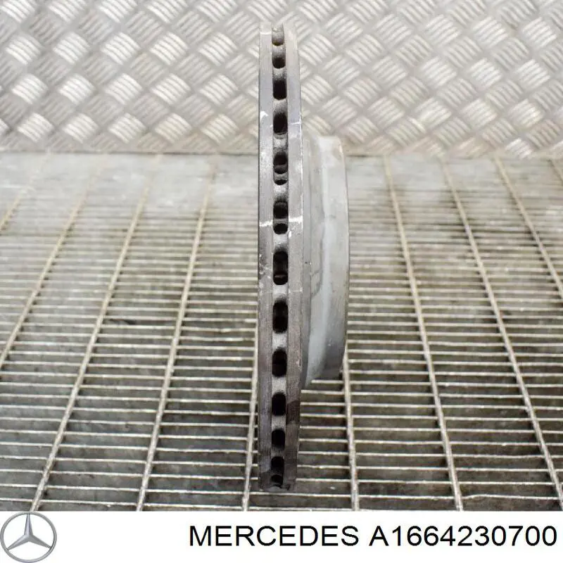 Купити A1664230700 Mercedes Диск заднього гальма