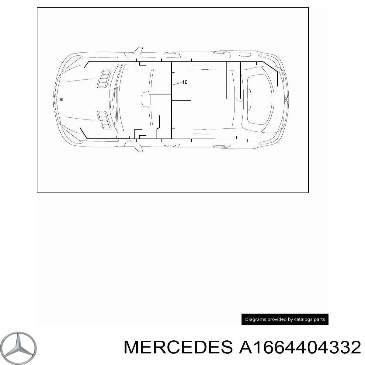  Mercedes A1664404332 ціна, від 202.70 USD