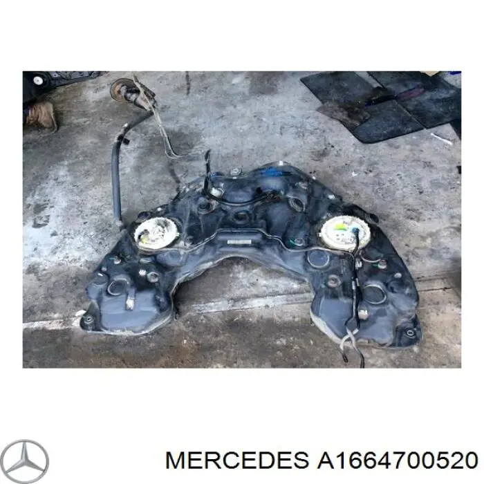 Шланг заливної горловини, паливного бака на Mercedes ML/GLE (W166)