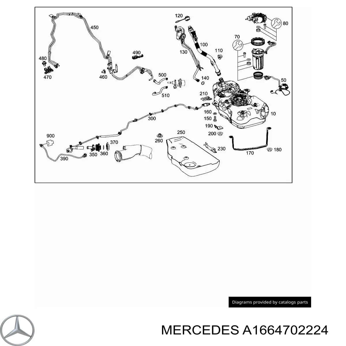 A1664702224 Mercedes 