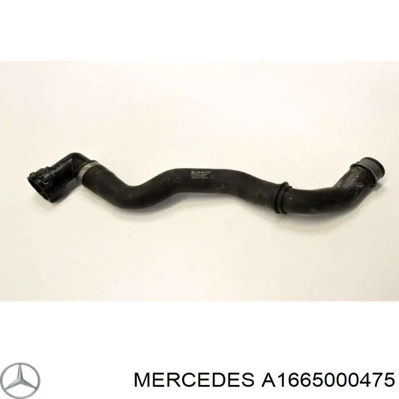 Купити A1665000475 Mercedes Шланг/патрубок радіатора охолодження, верхній