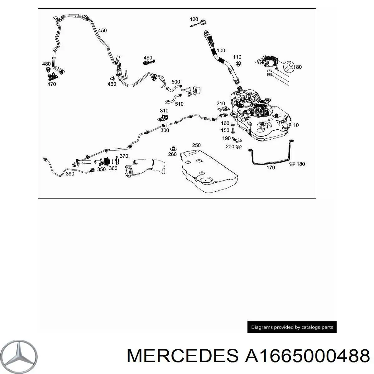  A1665000488 Mercedes