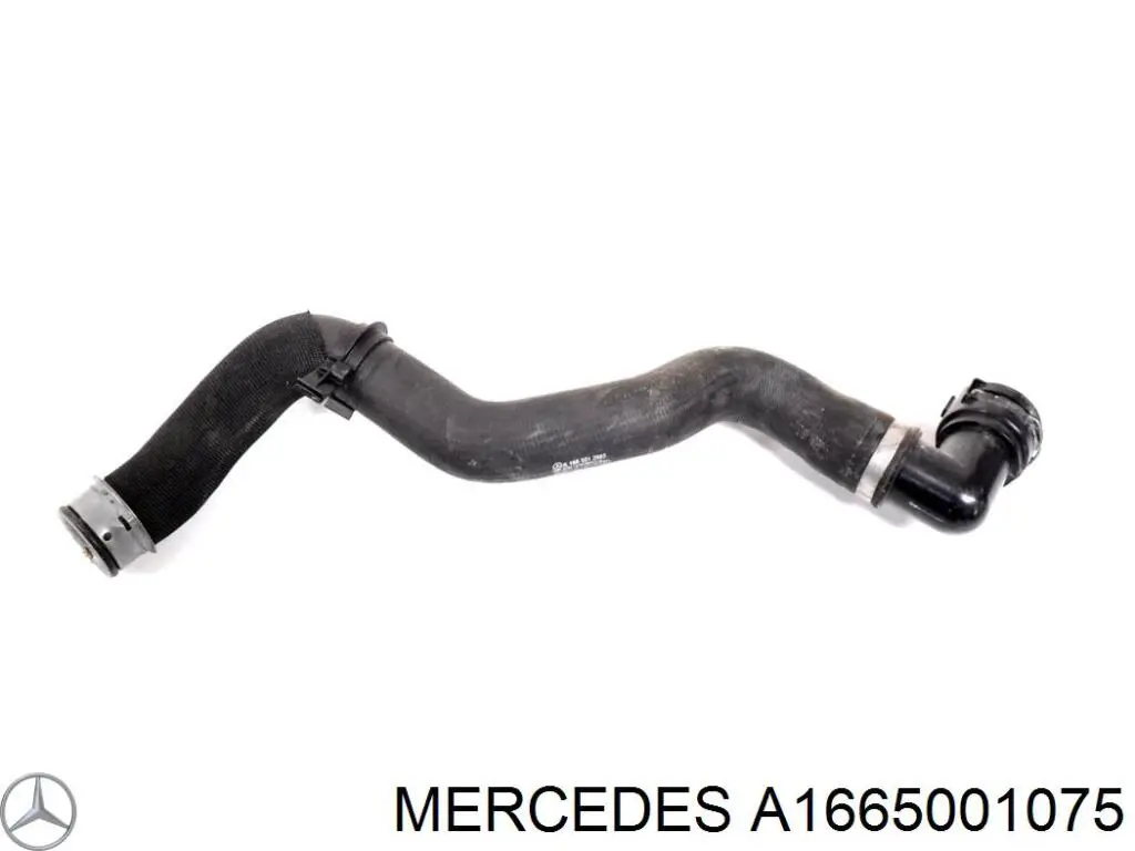 Купити A1665001075 Mercedes Шланг/патрубок радіатора охолодження, верхній