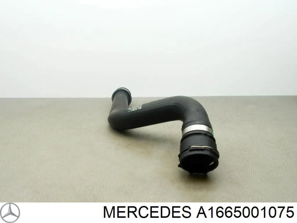 1665001075 Mercedes шланг/патрубок радіатора охолодження, верхній
