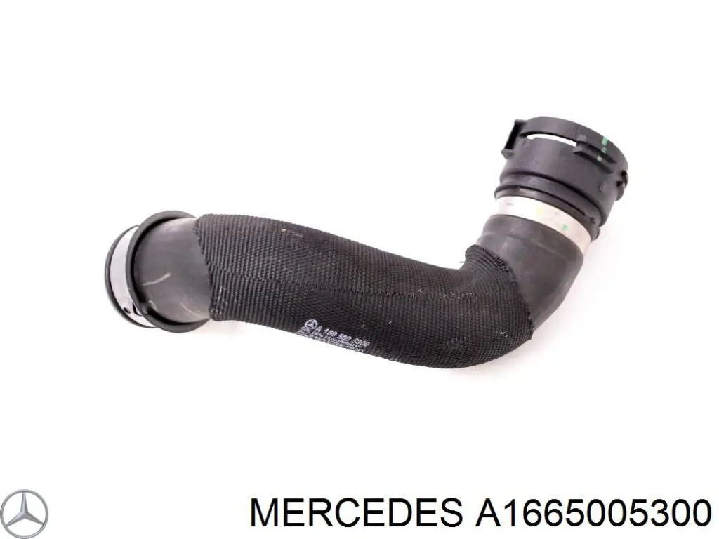 1665000975 Mercedes шланг/патрубок радіатора охолодження, верхній
