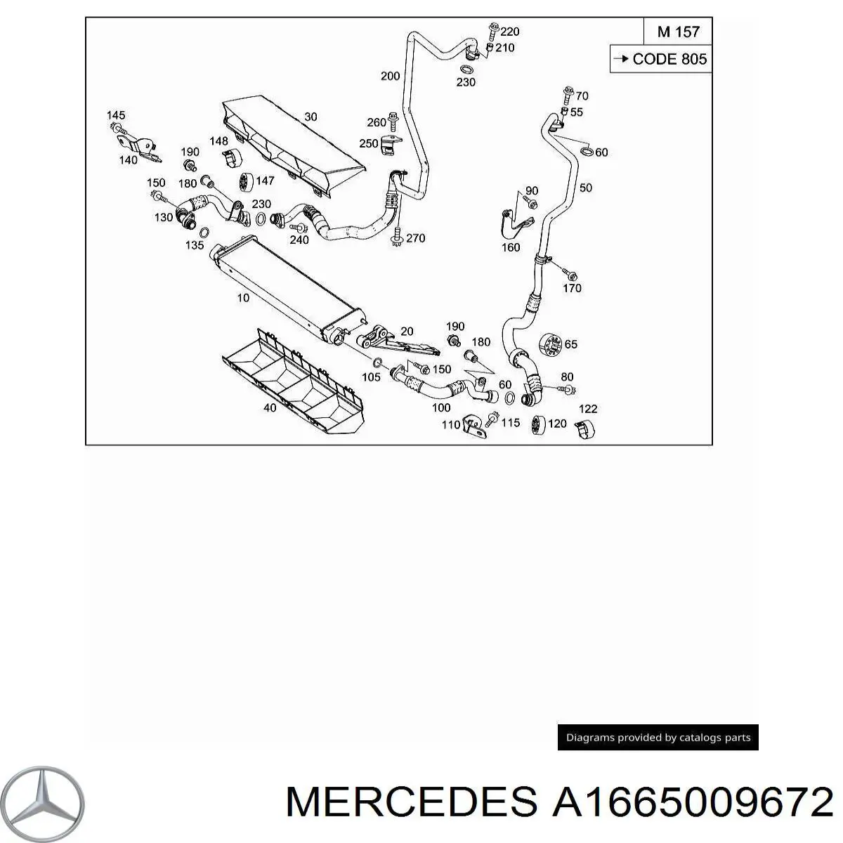 A1665009672 Mercedes 