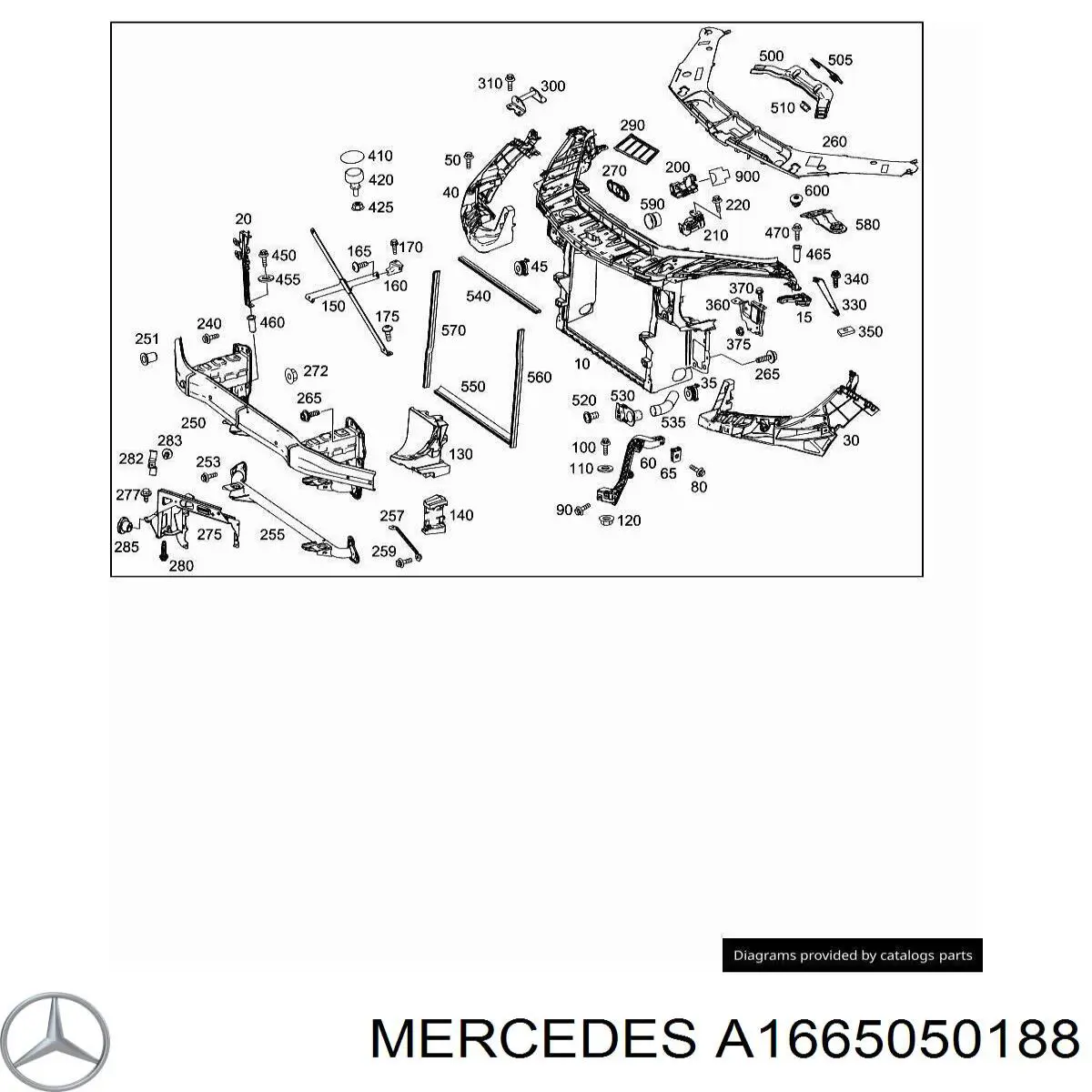 A1665050188 Mercedes 