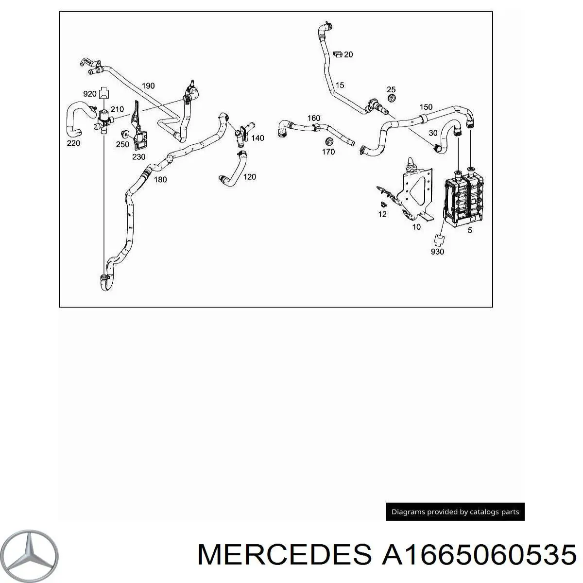 A1665060535 Mercedes 