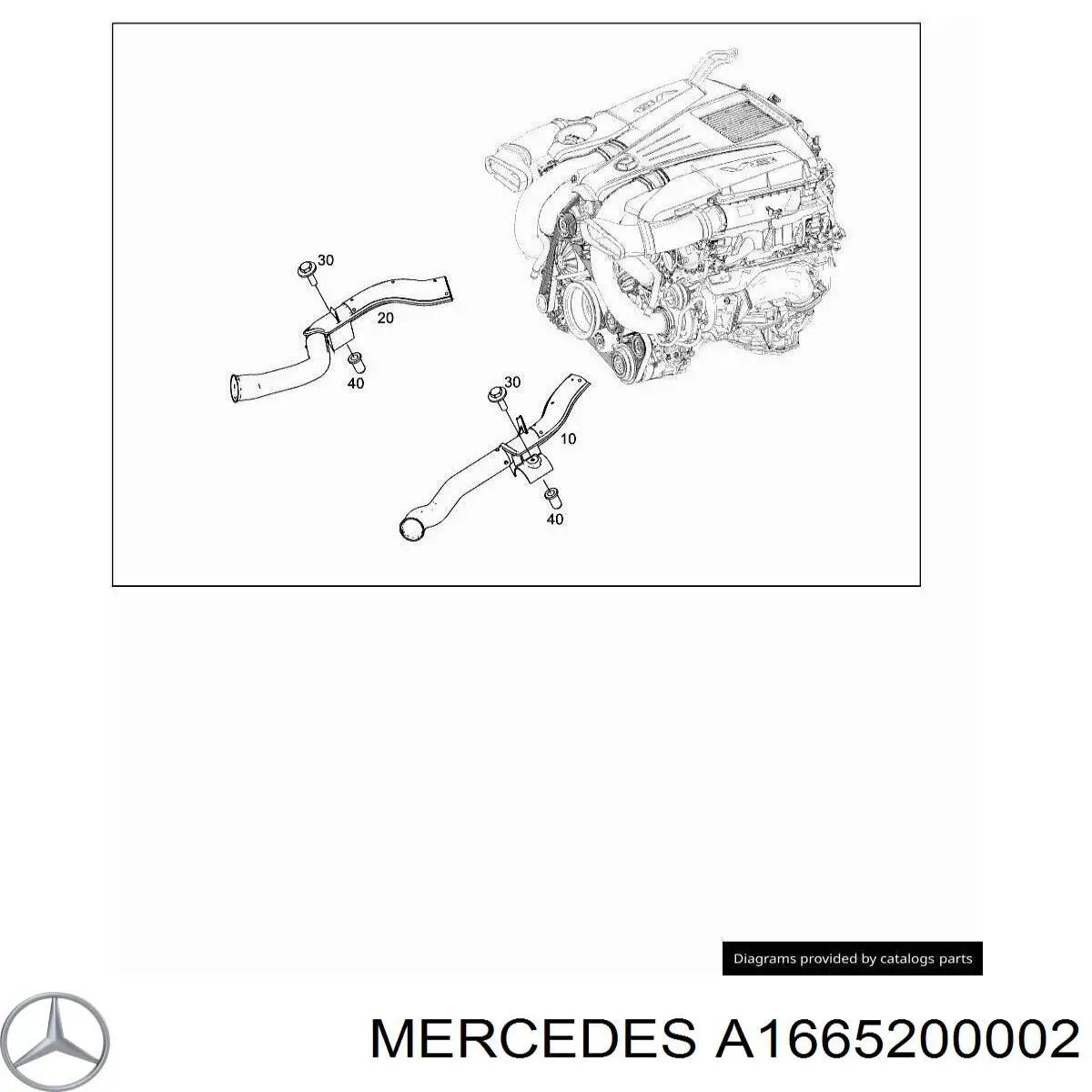 A1665200002 Mercedes 