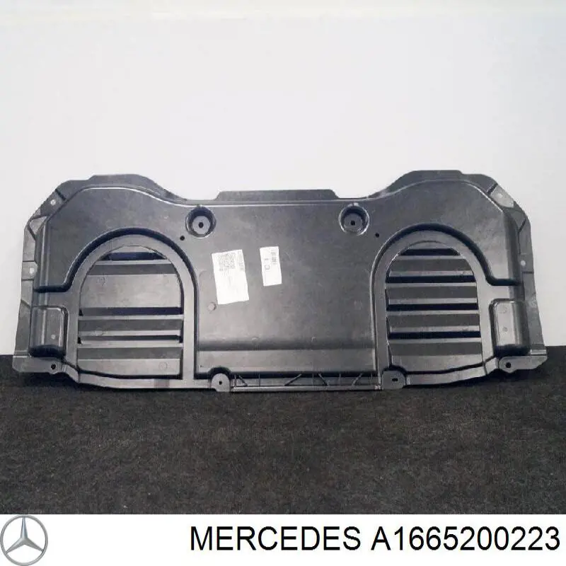 Захист днища, задній Mercedes A1665200223 ціна, від 189.22 USD