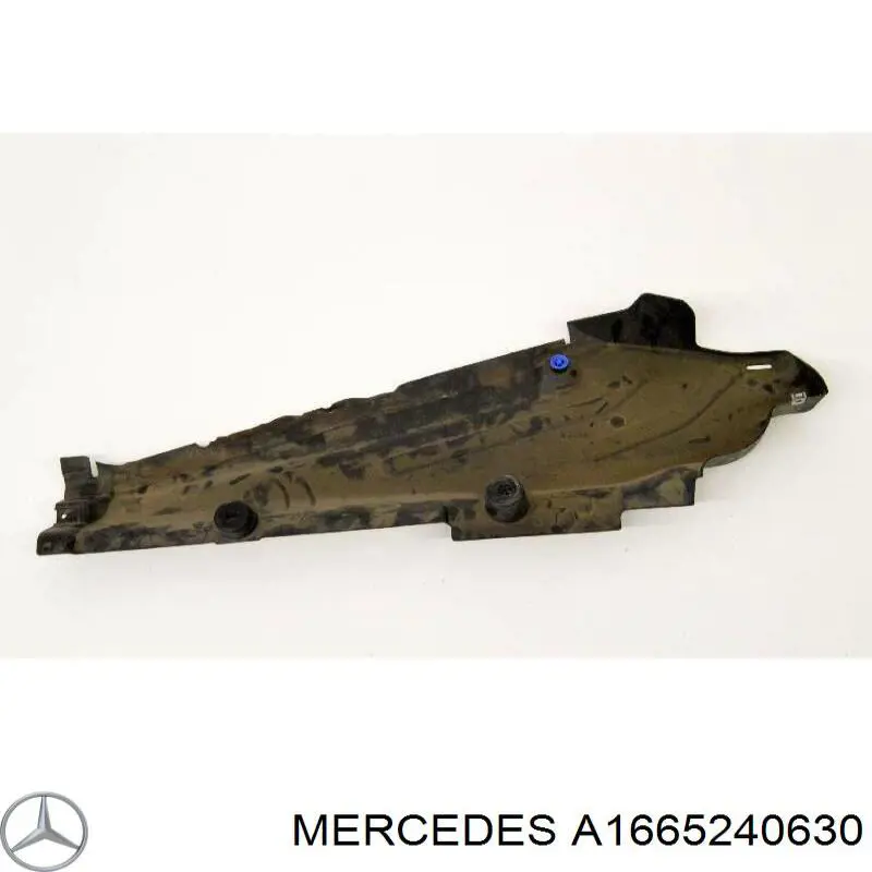 A1665240630 Mercedes Обвіс бампера