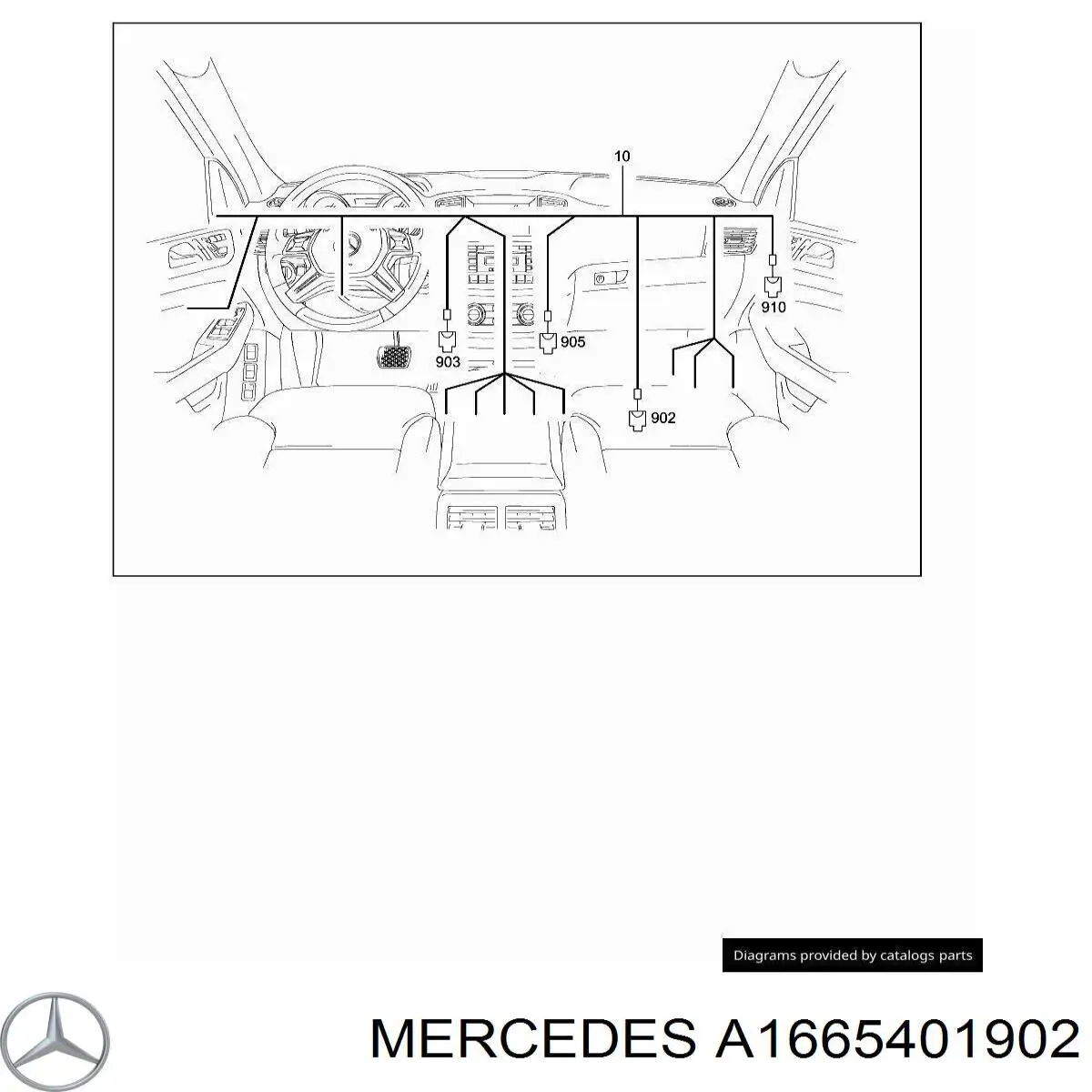 A1665401902 Mercedes 