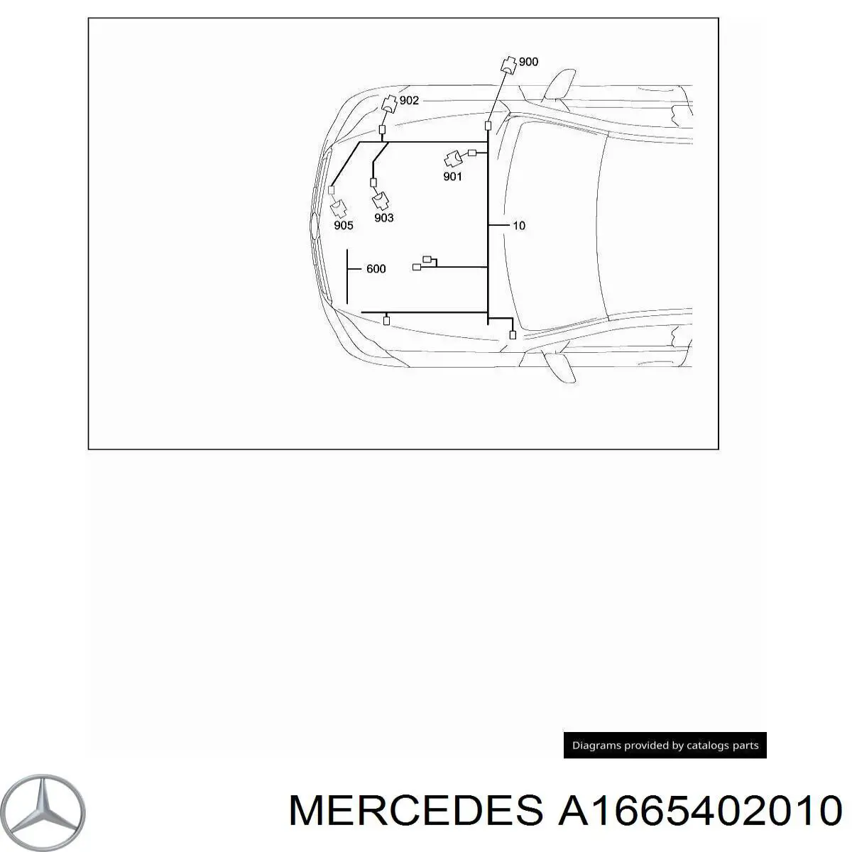 A1665402010 Mercedes 