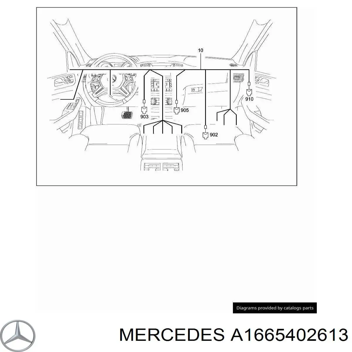 A1665402613 Mercedes 