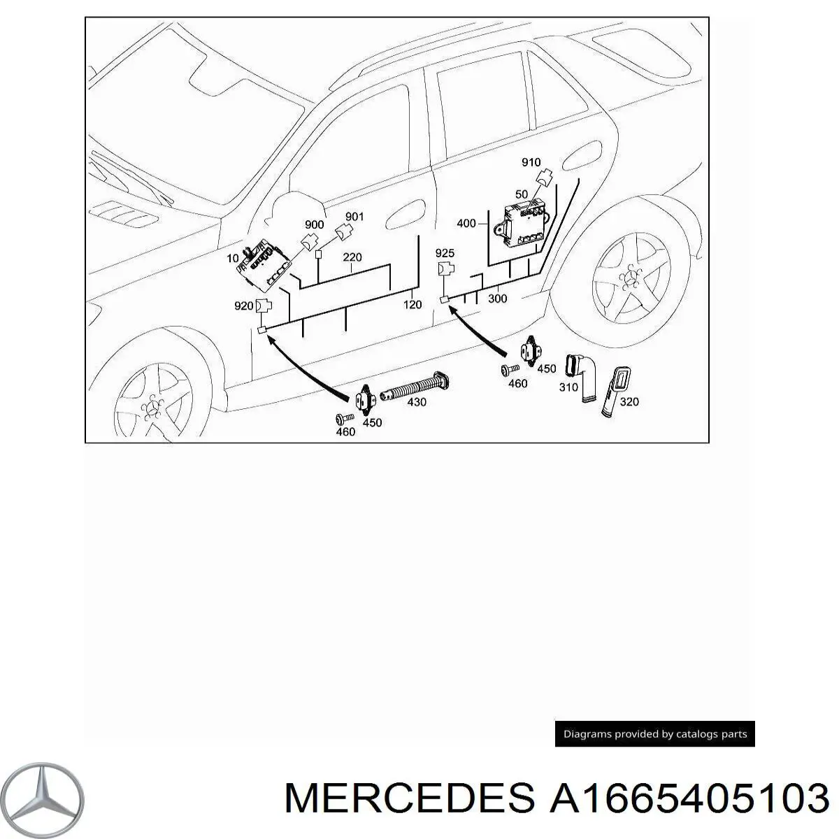 A1665405103 Mercedes 