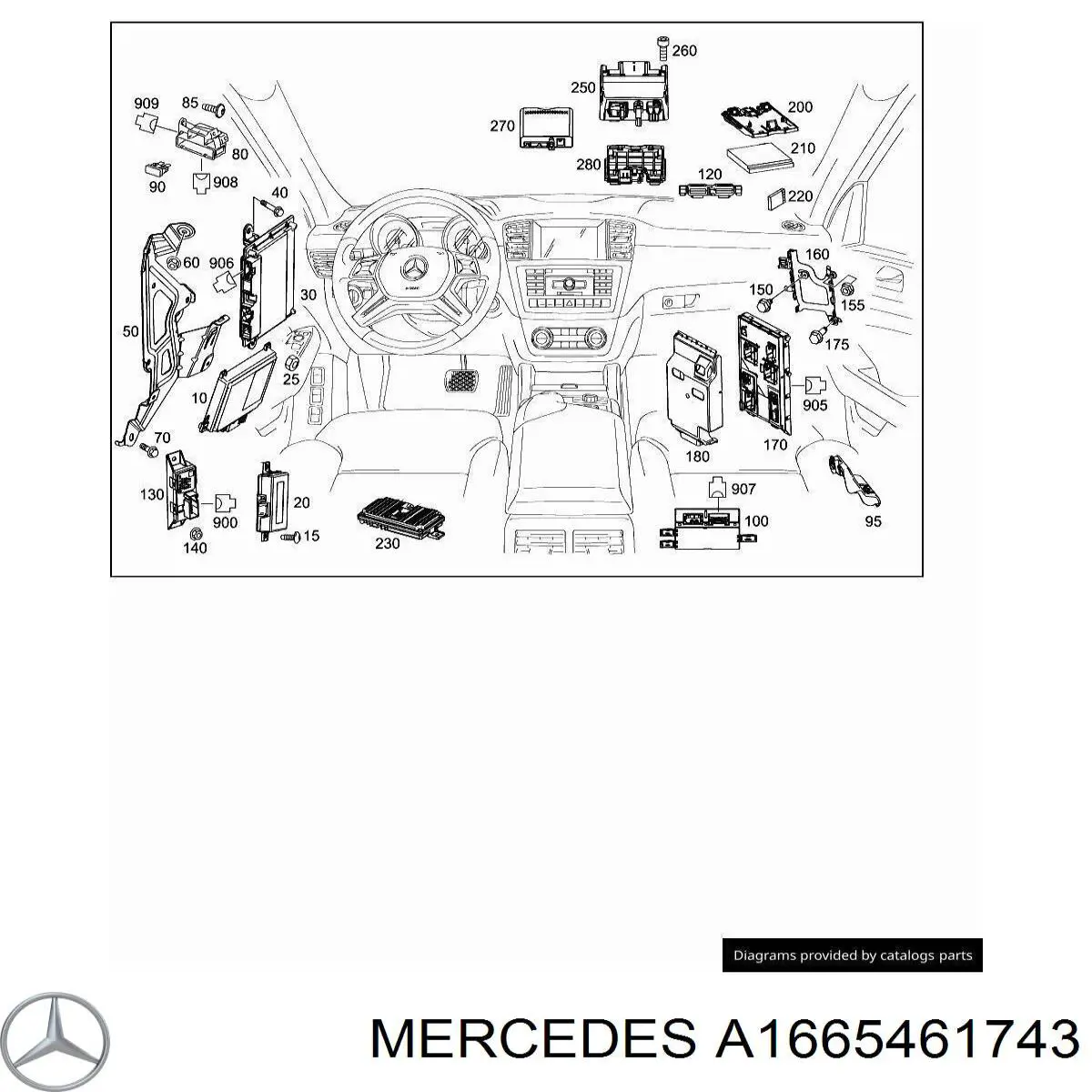 A1665461743 Mercedes 
