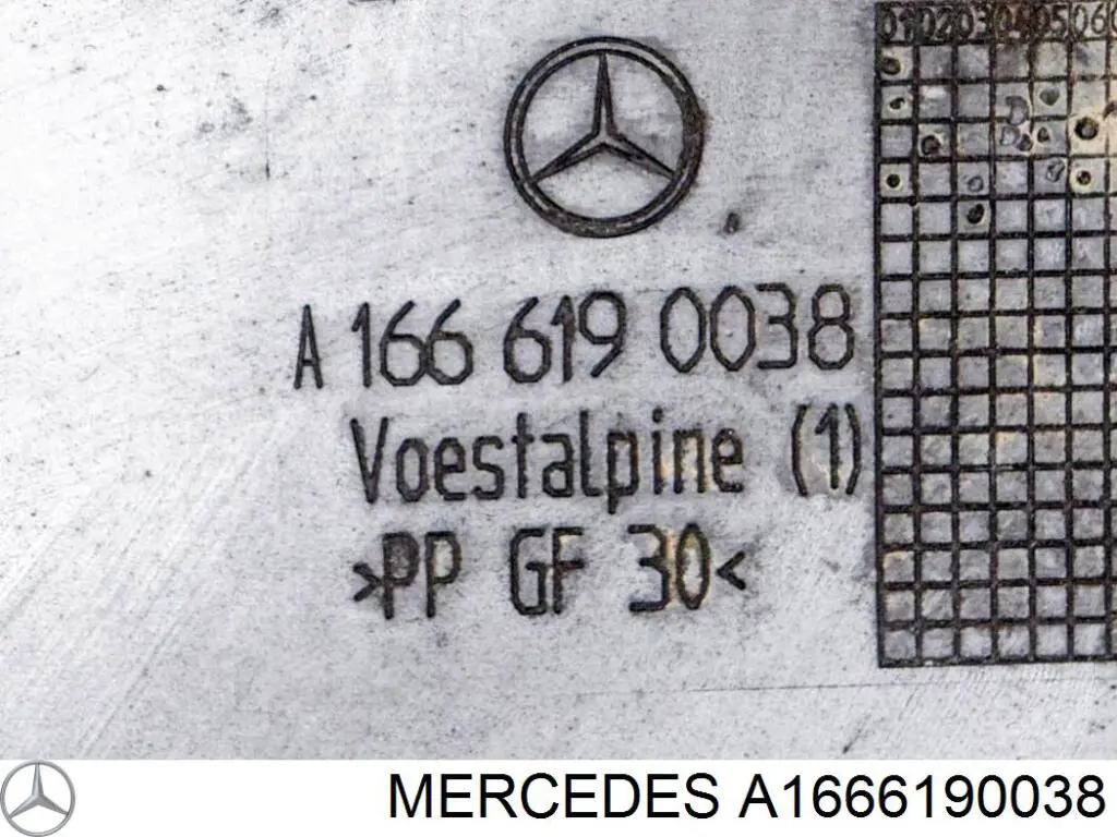  Mercedes A1666190038 ціна, від 173.96 USD
