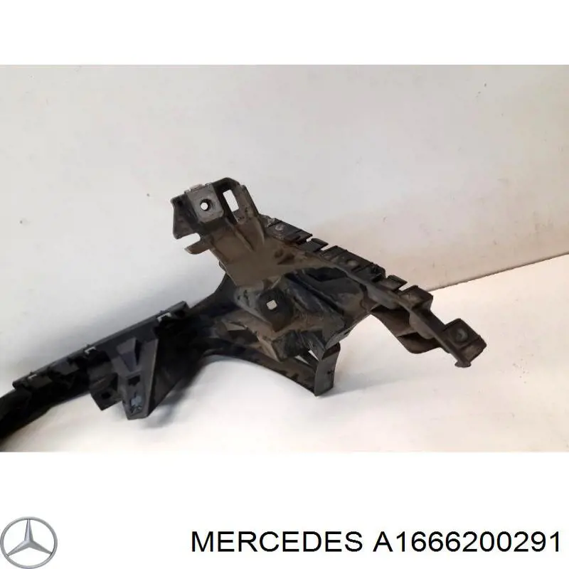 Супорт радіатора правий/монтажна панель кріплення фар на Mercedes ML/GLE (W166)