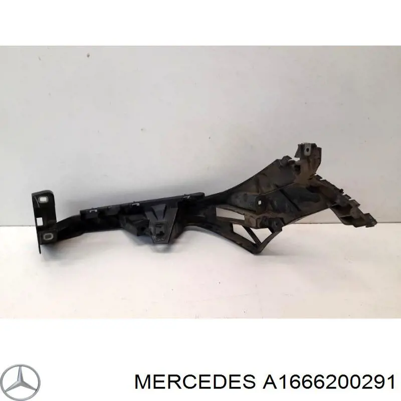 Купити A1666200291 Mercedes Супорт радіатора правий/монтажна панель кріплення фар