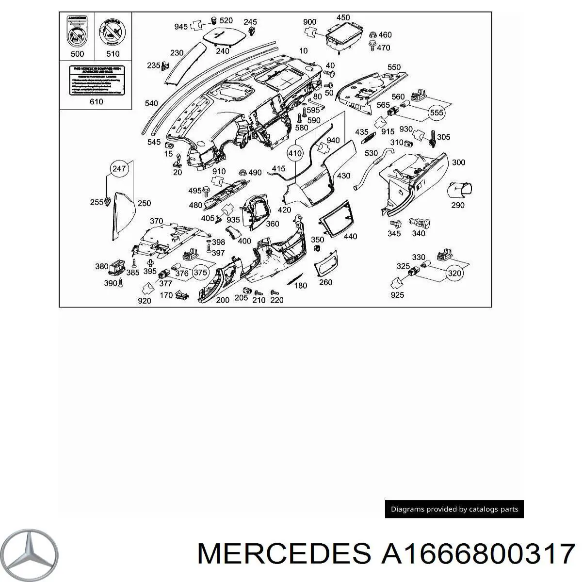 A1666800317 Mercedes 