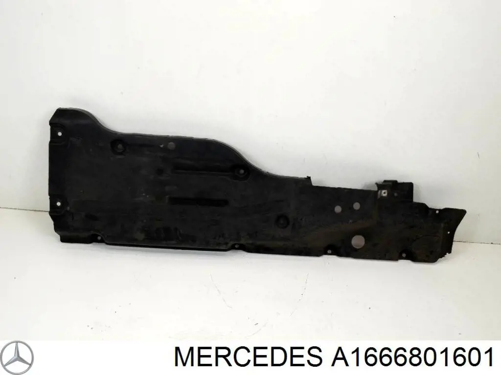 Купити A1666801601 Mercedes Захист днища, лівий