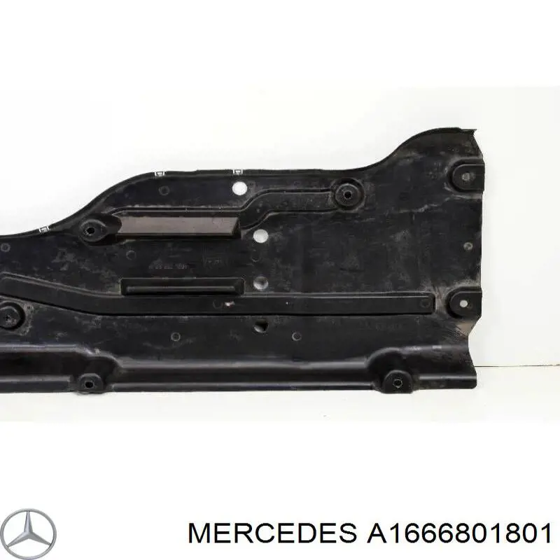 Купити A1666801801 Mercedes Захист днища, лівий