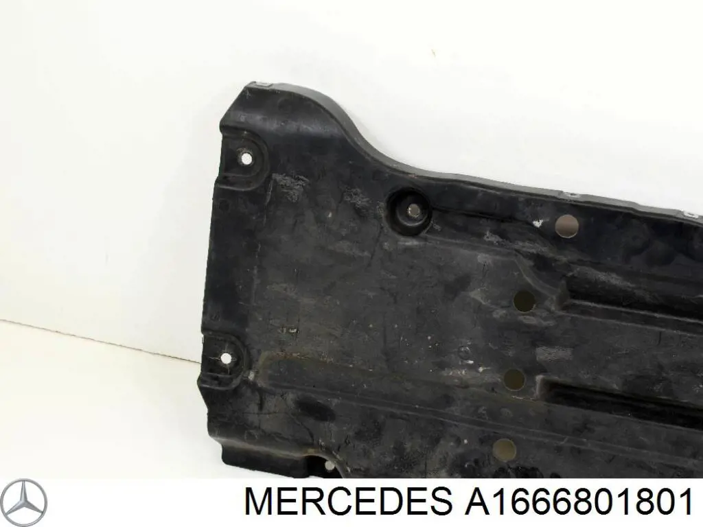 Захист днища, лівий Mercedes A1666801801 ціна, від 88.68 USD