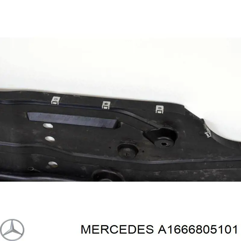 A1666805101 Mercedes Захист днища, лівий