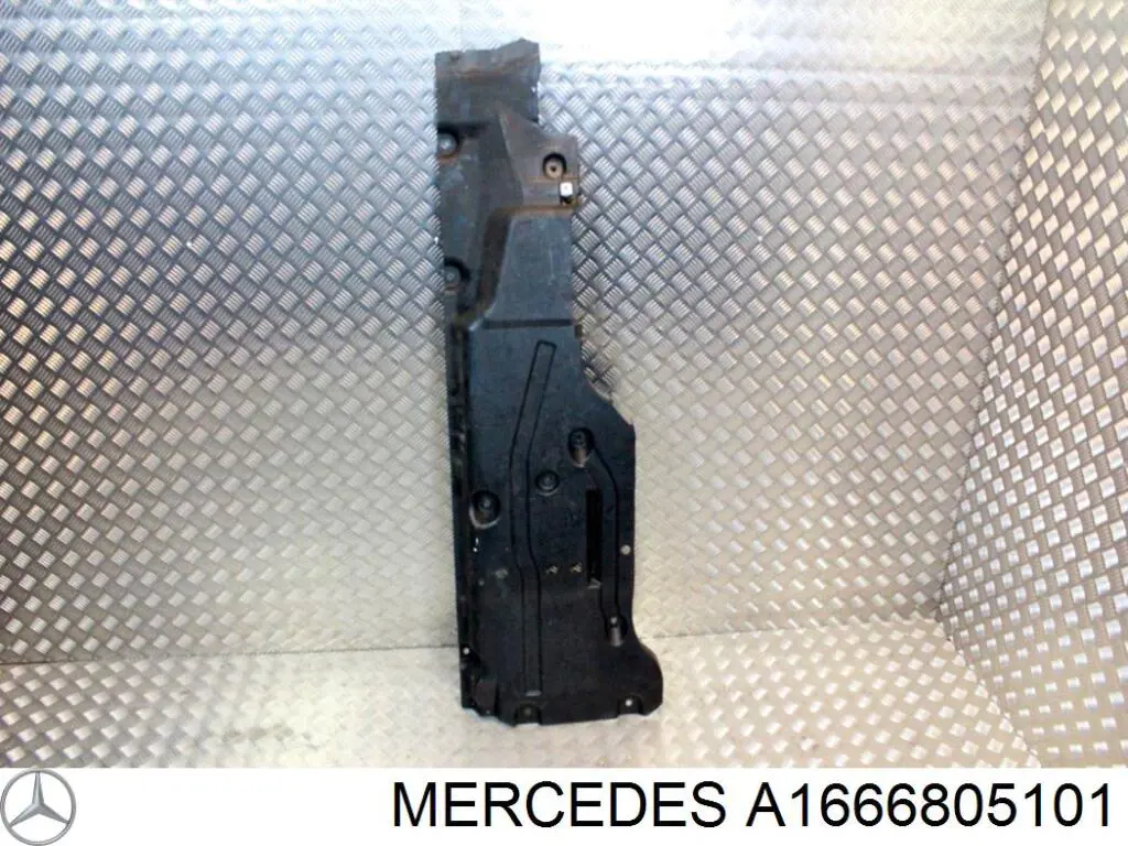Купити A1666805101 Mercedes Захист днища, лівий