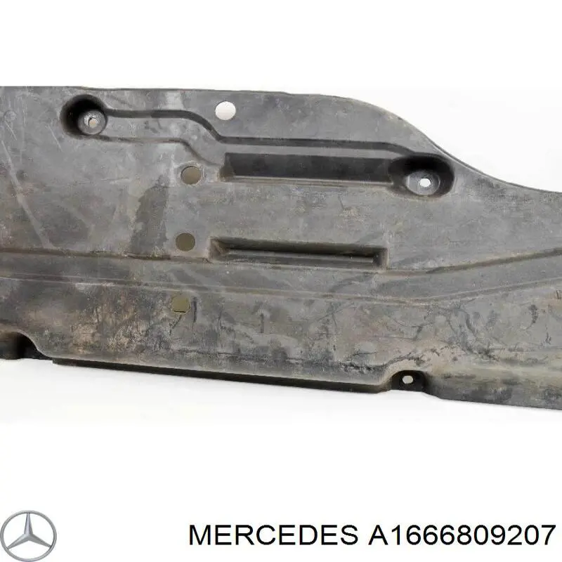 Купити A1666809207 Mercedes Захист днища, лівий