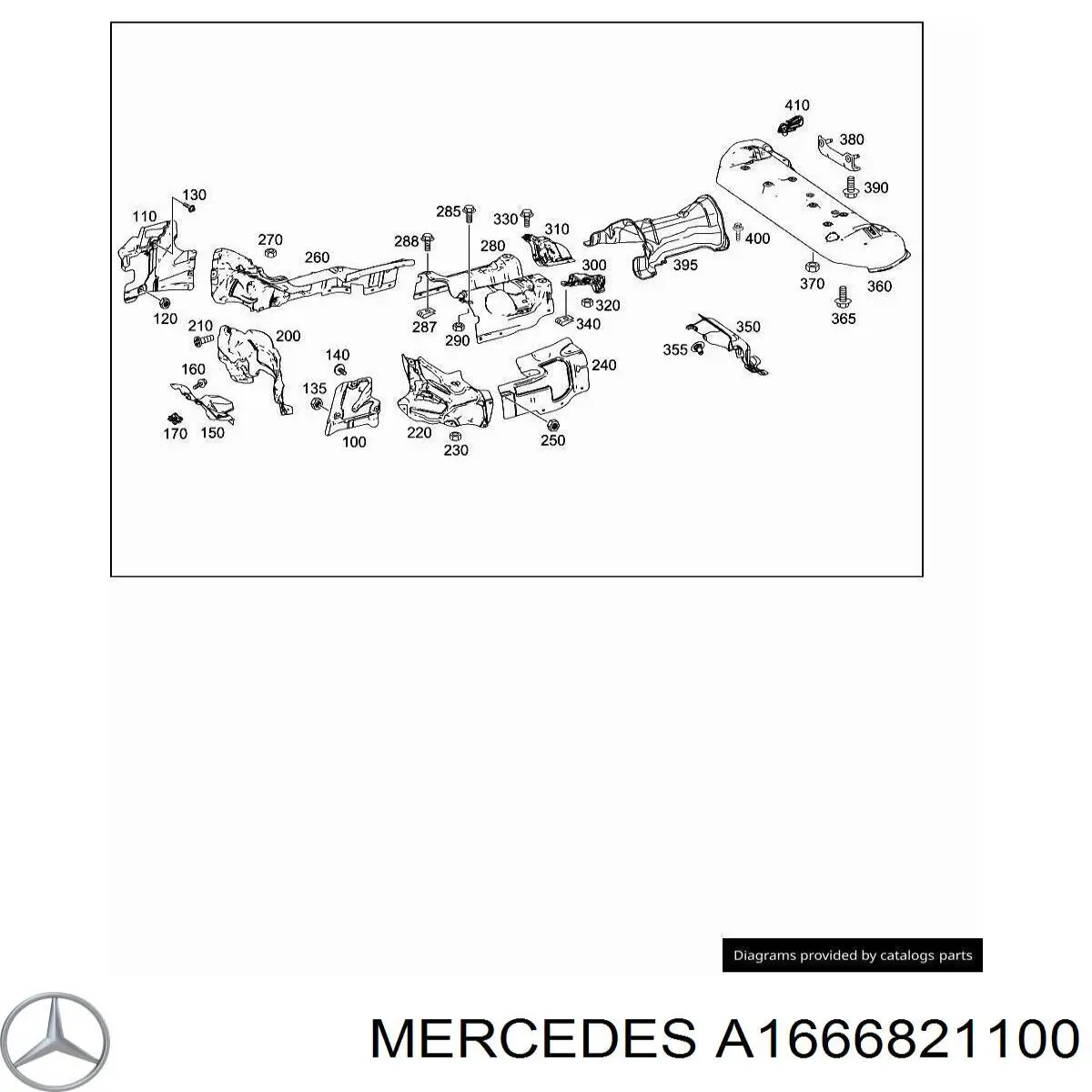 A1666821100 Mercedes 
