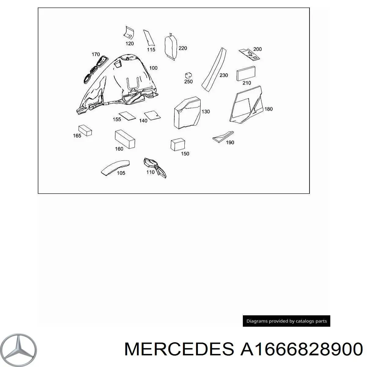 A1666828900 Mercedes 