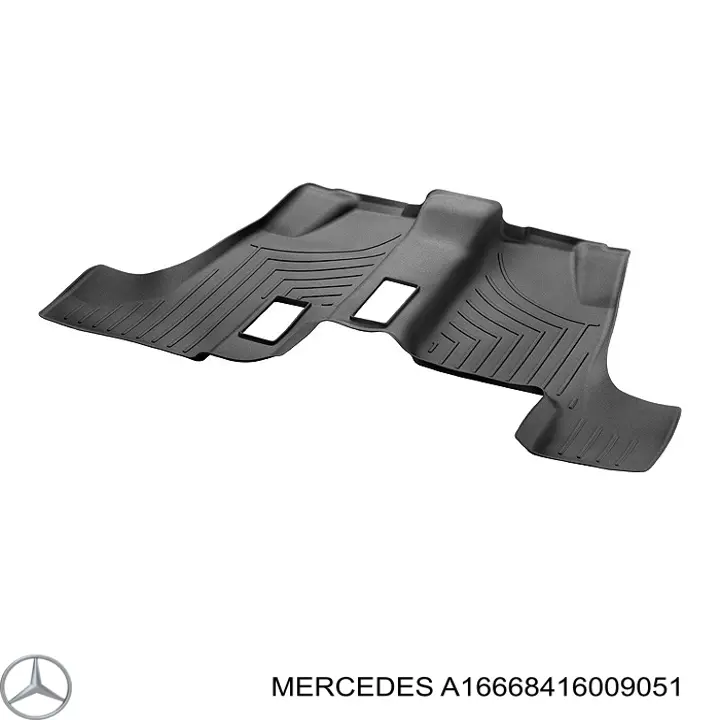 A16668416009051 Mercedes Килими салону