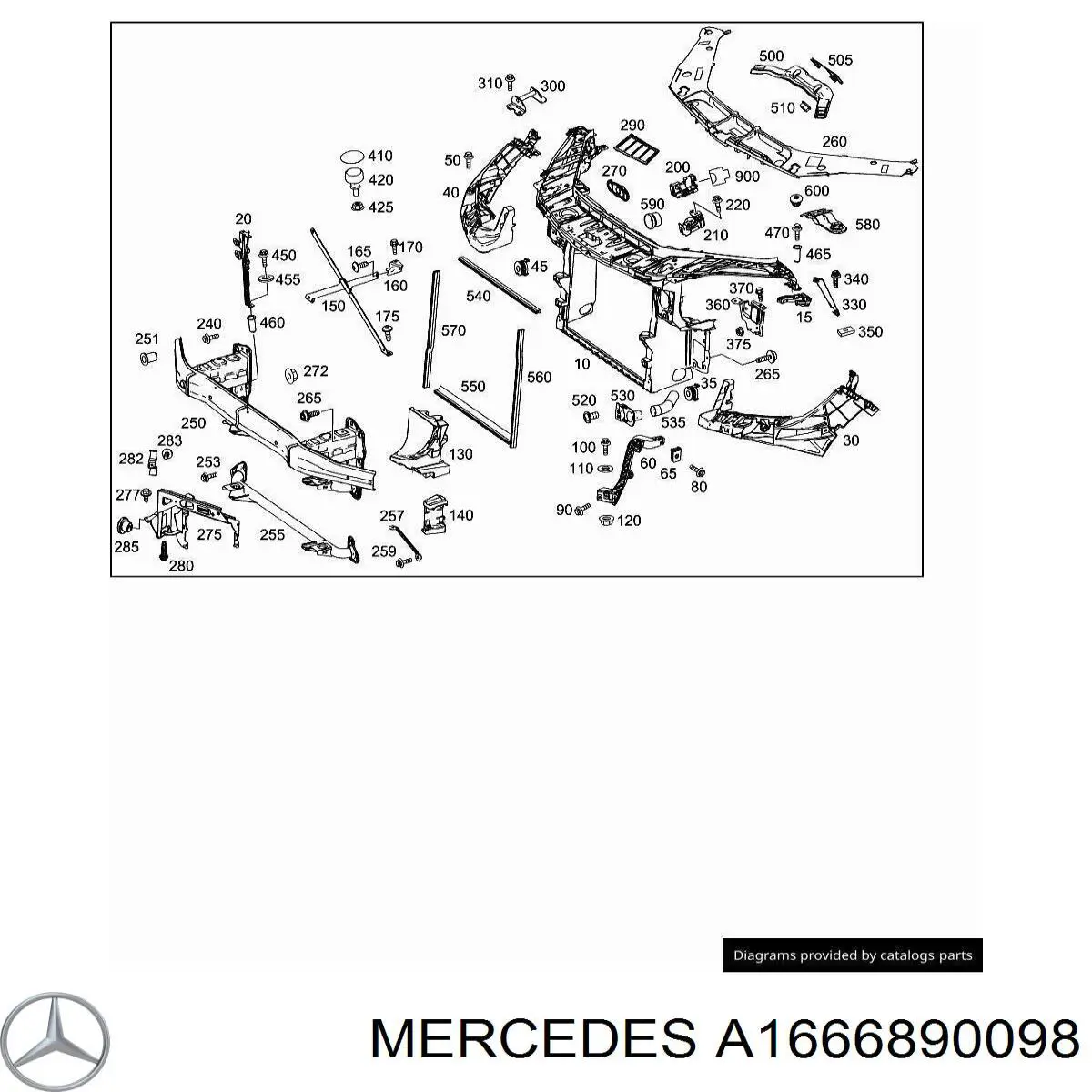 A1666890098 Mercedes 