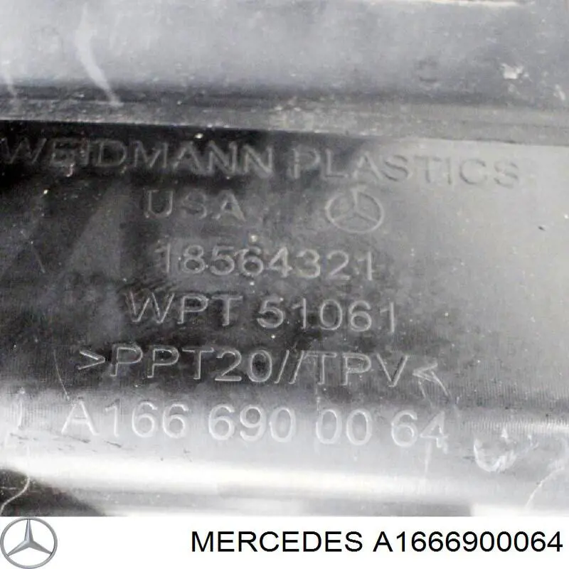  Mercedes A1666900064 ціна, від 48.14 USD