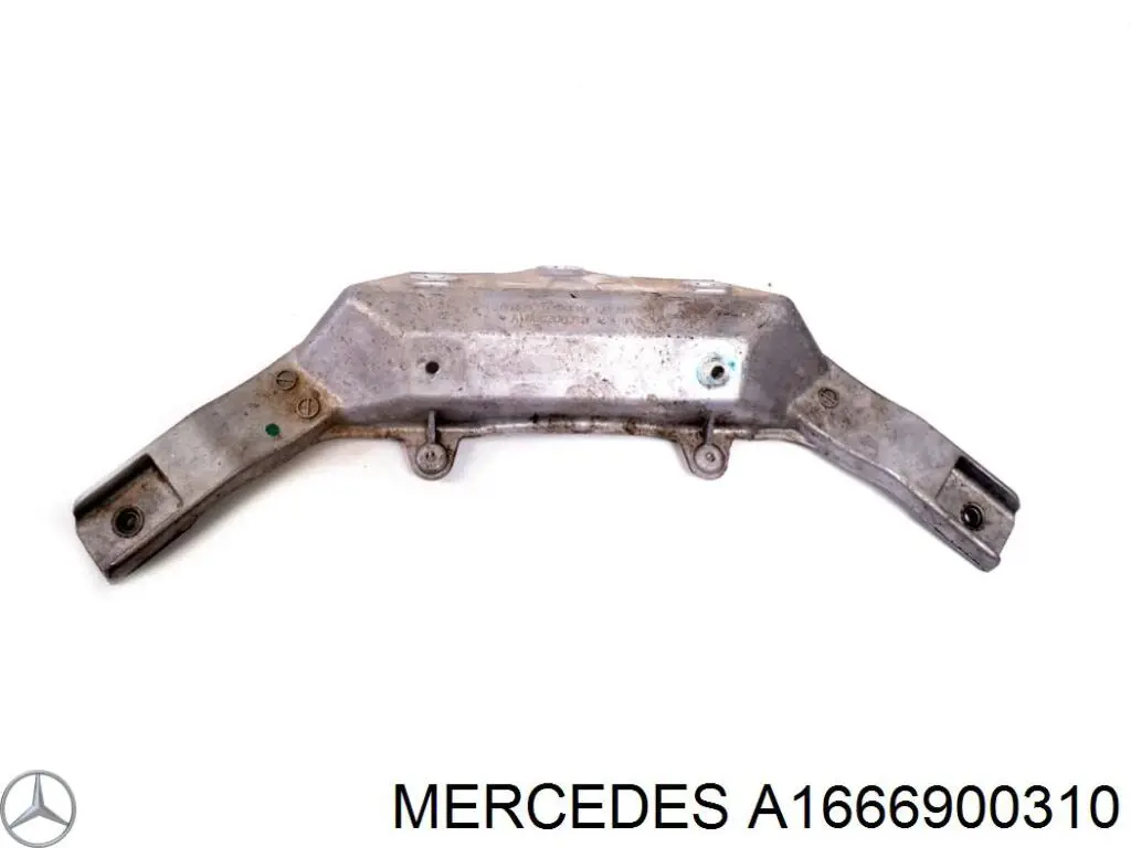 A1666900310 Mercedes Автомобільний рейлінг на дах правий