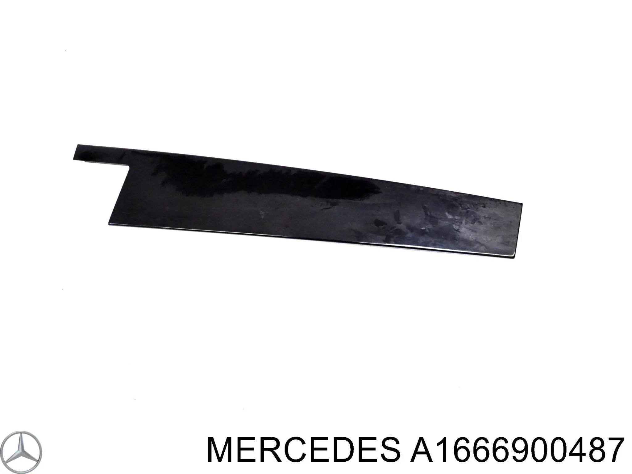 Накладка задньої двері, правої, вертикальна Mercedes A1666900487 ціна, від 12.67 USD