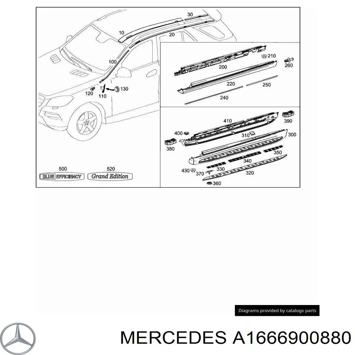 A1666900880 Mercedes 