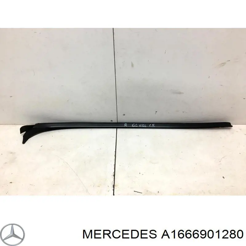 Купити A1666901280 Mercedes Захисна накладка вітрового скла права