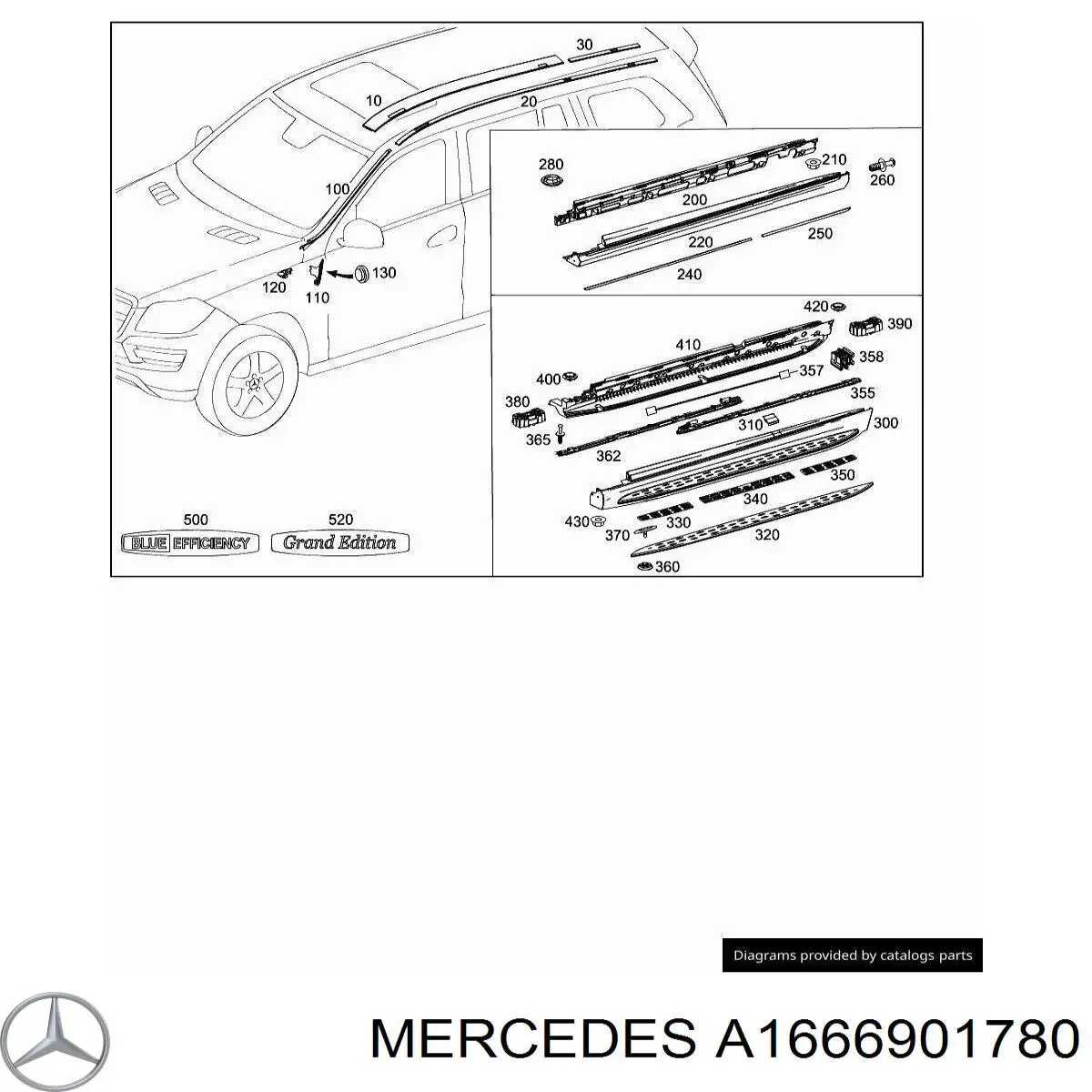 Купити A1666901780 Mercedes 