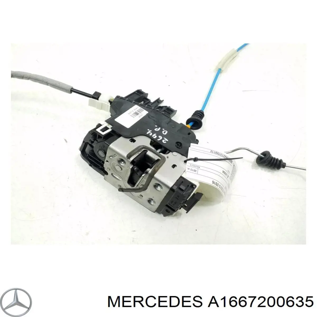 Купити A1667200635 Mercedes Замок дверки правої передньої