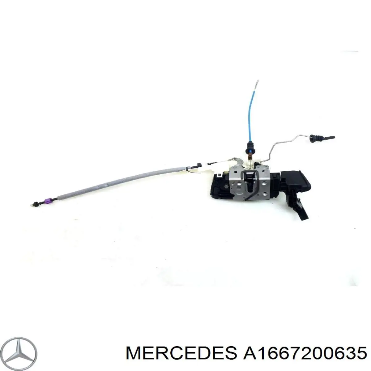 A1667200635 Mercedes Замок двері правої передньої