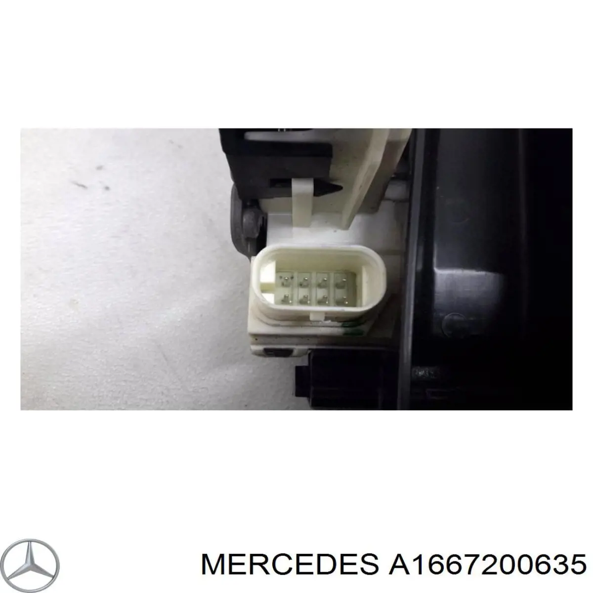 A1667200635 Mercedes Замок двері правої передньої