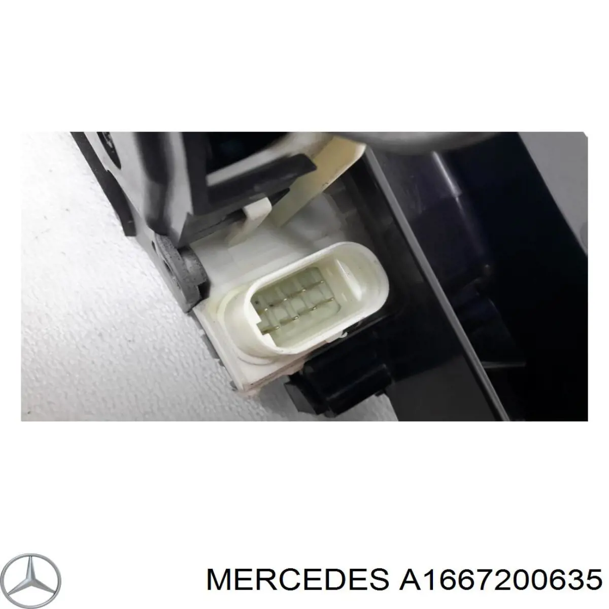 Замок передніх пасажирських дверей Mercedes A1667200635 ціна, від 31.67 USD