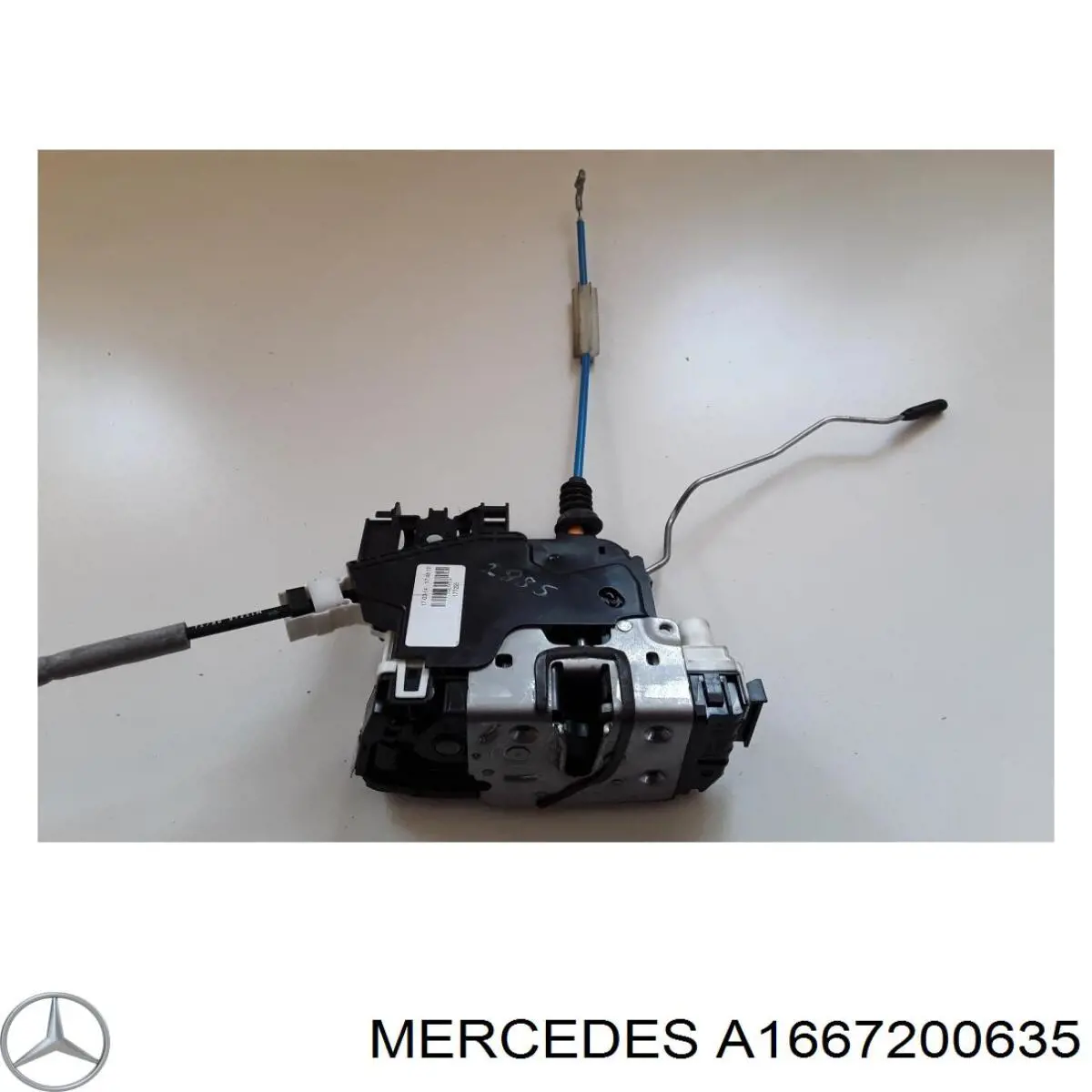 Замок передніх пасажирських дверей Mercedes A1667200635 ціна, від 31.67 USD