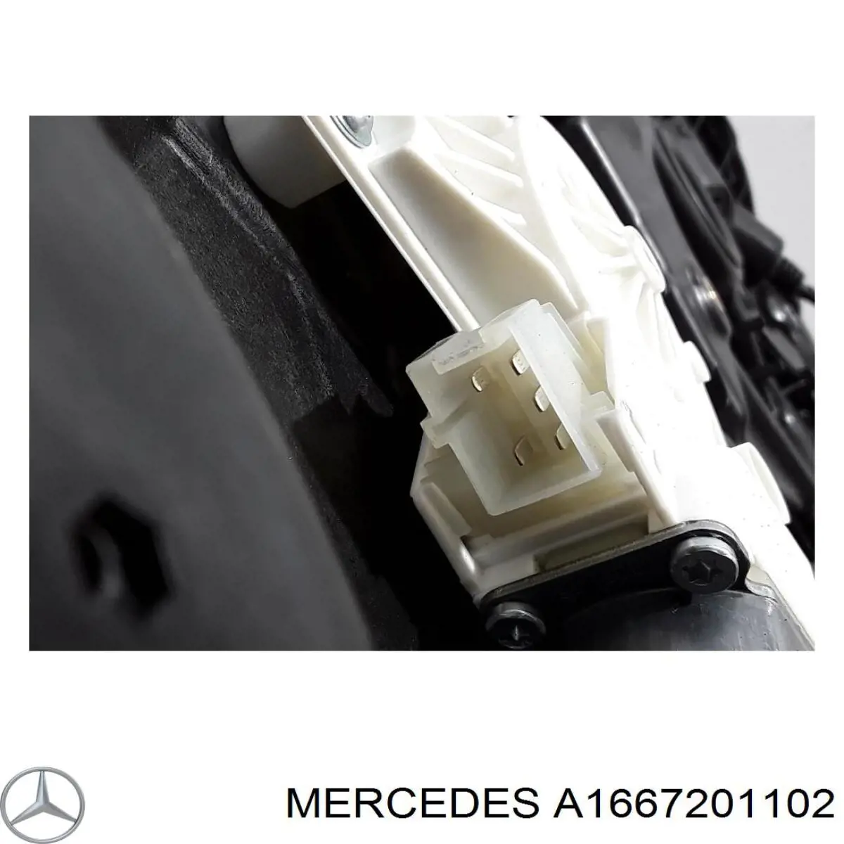 Купити A1667201102 Mercedes Механізм стеклопідйомника водійських дверей